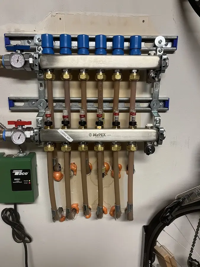 Plumber performing Gas Leak Detection at a residential property in Lodi